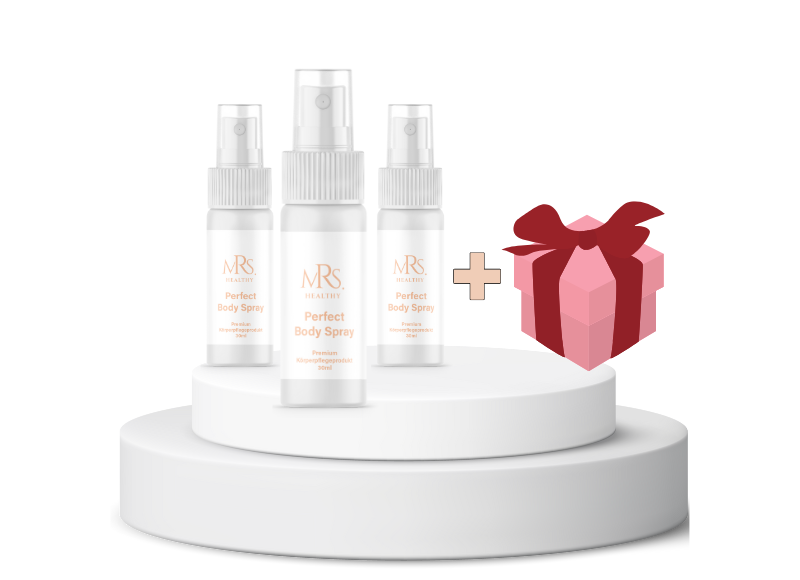 3x Perfect Body Spray + GRATIS Geschenk dazu